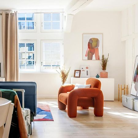 Apartamento Le Loft Brunneval - Refuge Arty Du Xvie Siecle Troyes Exterior foto