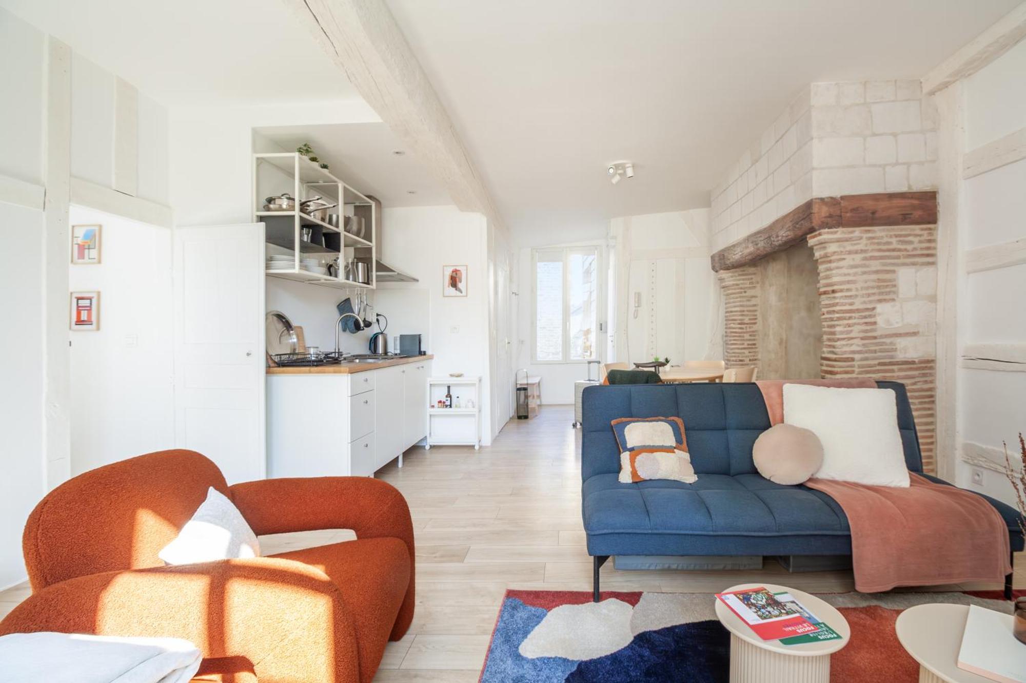 Apartamento Le Loft Brunneval - Refuge Arty Du Xvie Siecle Troyes Exterior foto