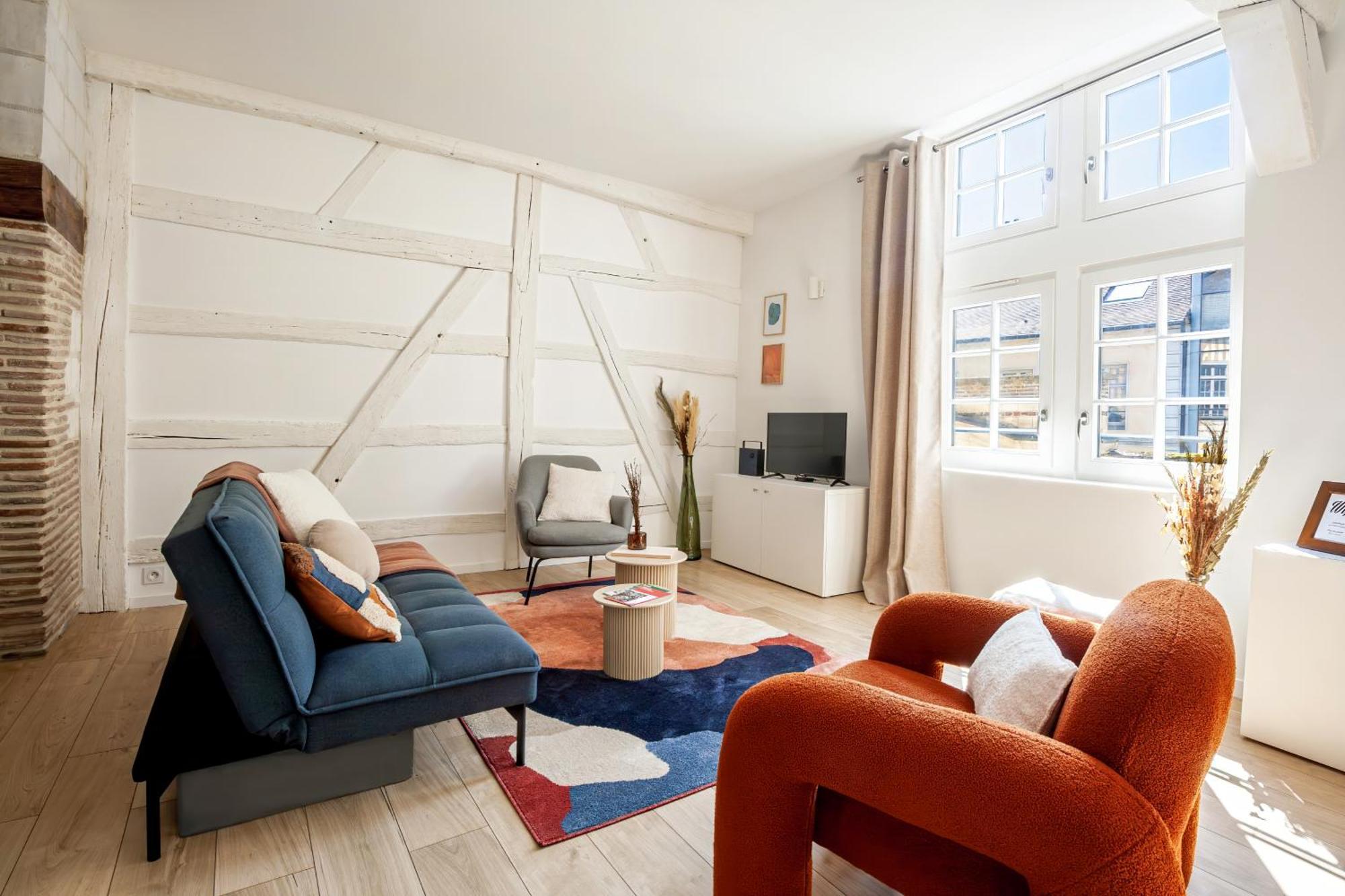 Apartamento Le Loft Brunneval - Refuge Arty Du Xvie Siecle Troyes Exterior foto